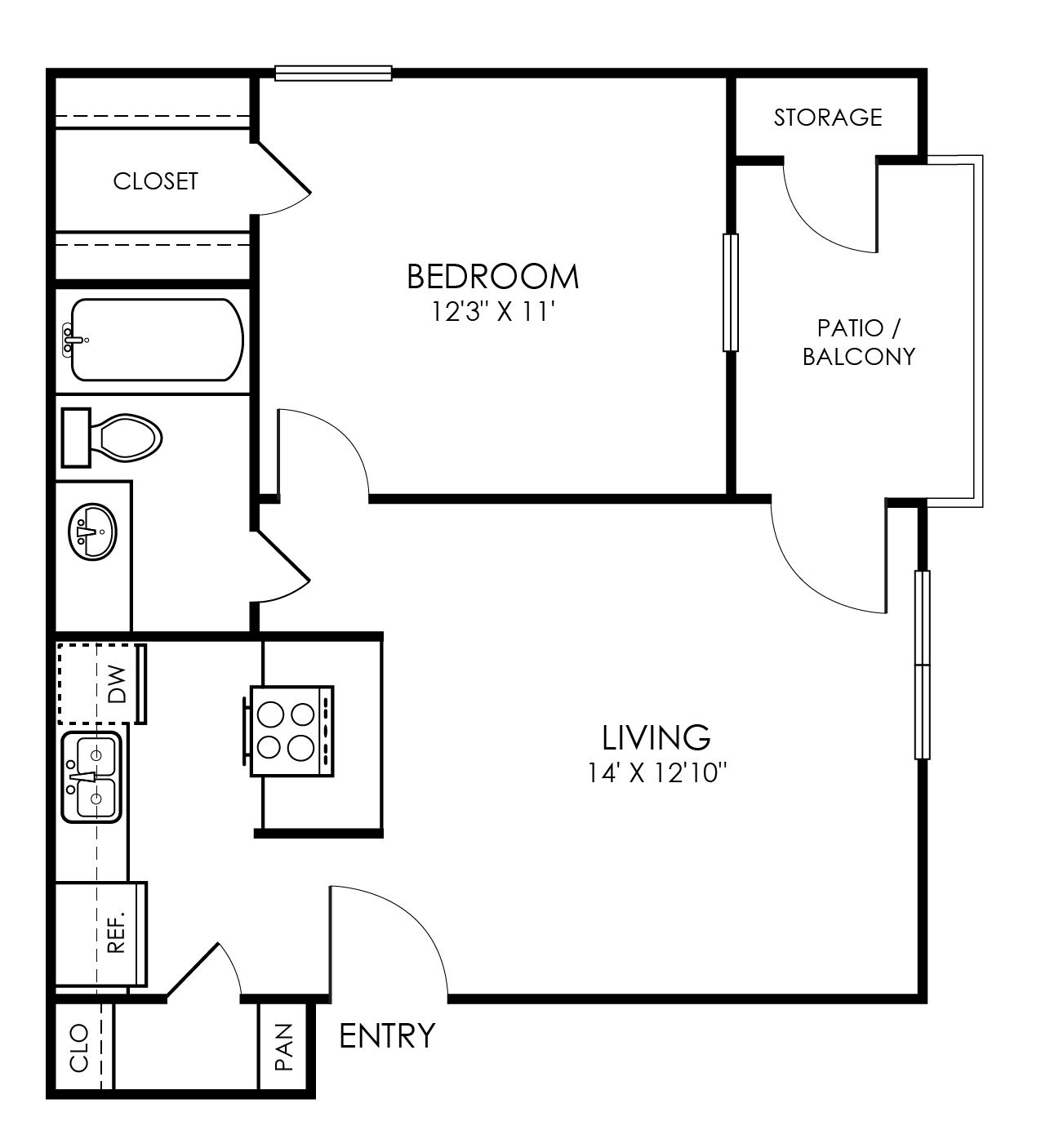 Apartments in Far North Dallas Explore Richmond's Floorplans