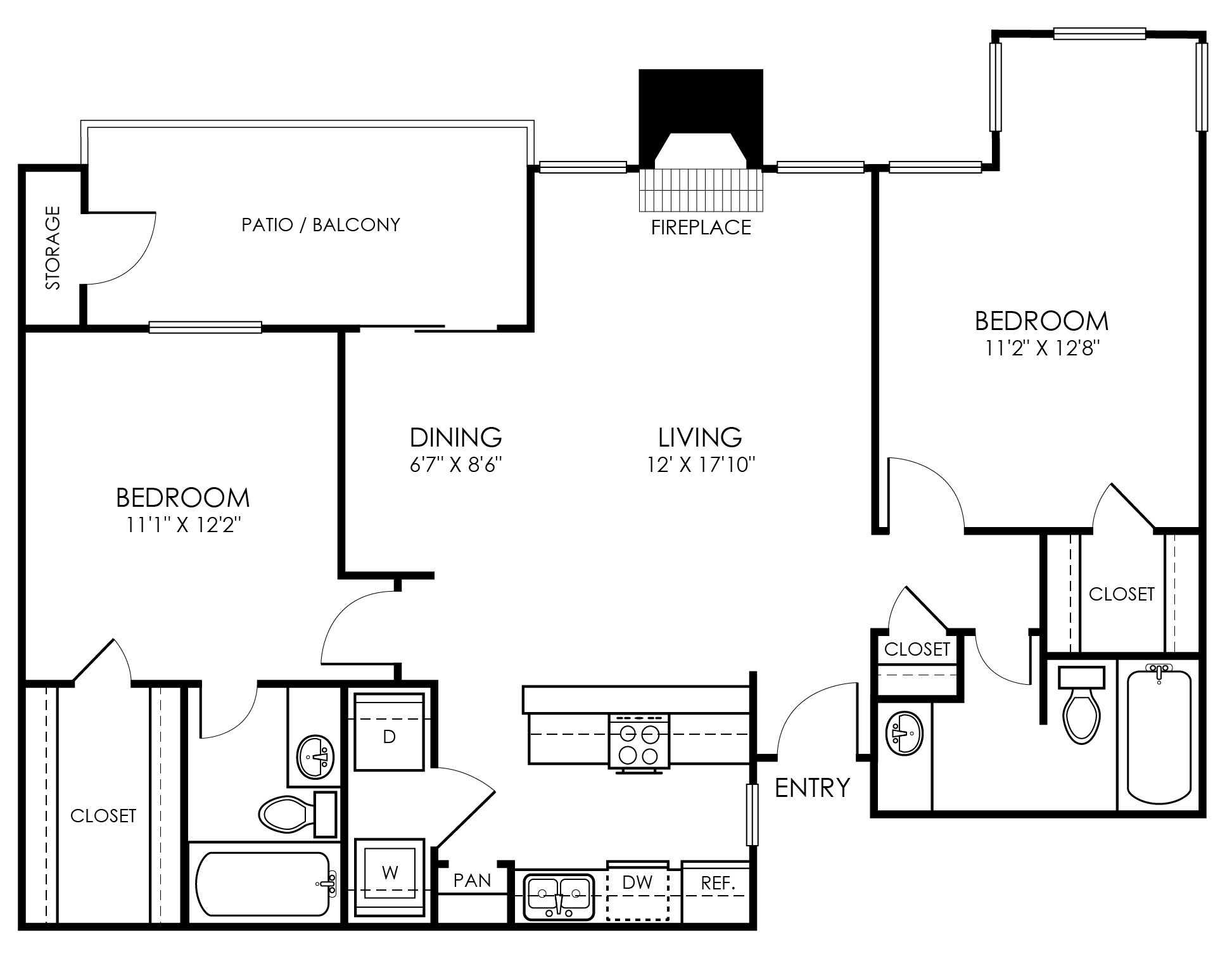 Apartments in Far North Dallas Explore Richmond's Floorplans
